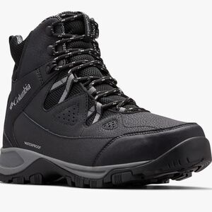 Columbia Men's Waterproof Black Hiking Boot